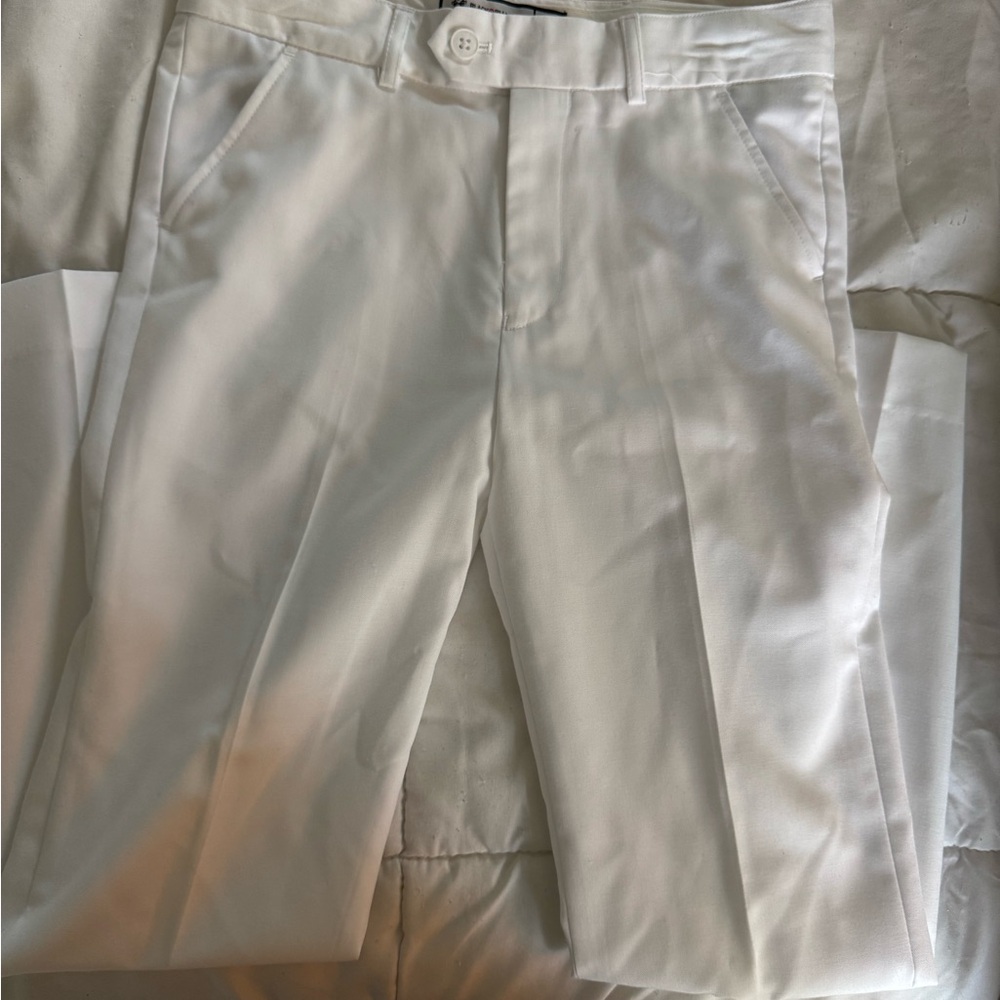 Elegant White Dress Pants